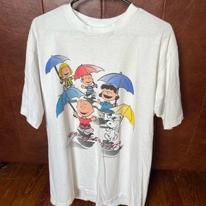 Vintage Peanuts Gang Tshirt Size Large
